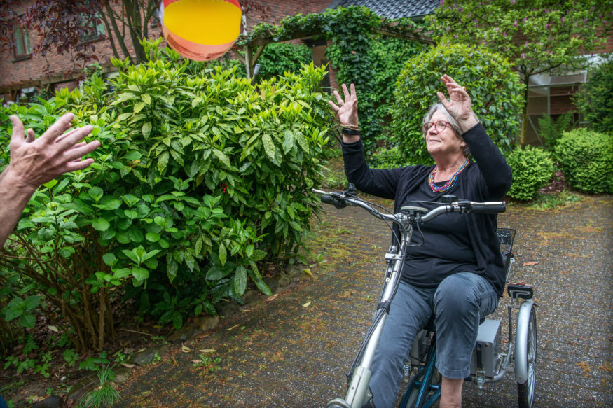 les driewielfiets, easy van raam, fietsschool