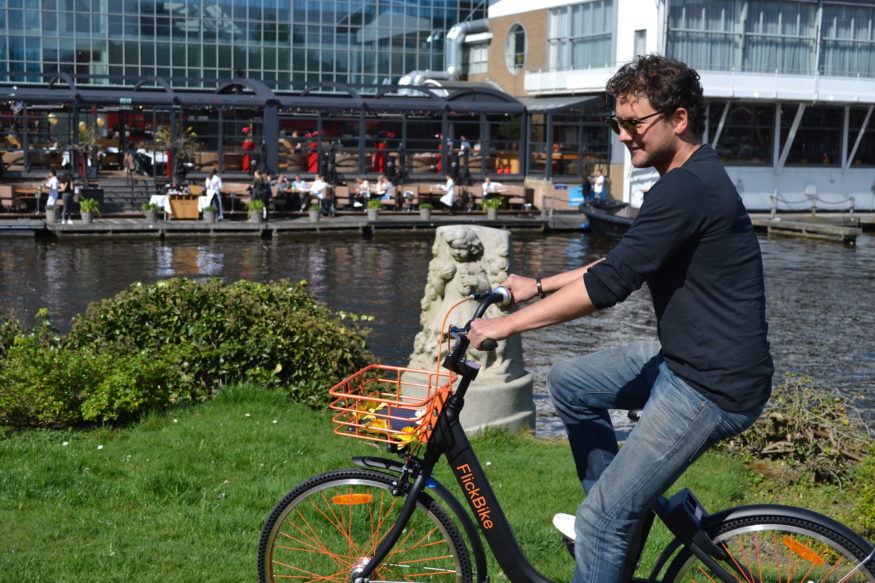 vikenti kumanikin van FlickBike, deelfiets