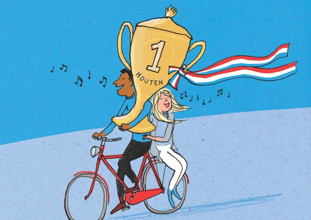 fietsstad houten 2018, fietsersbond