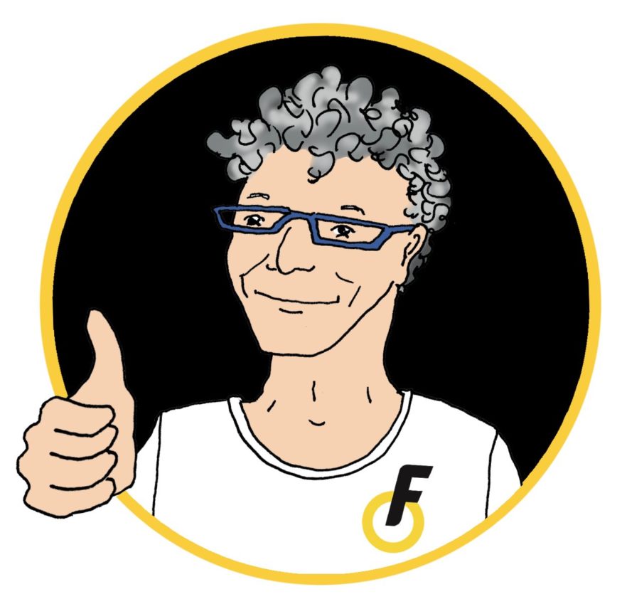 Illustratie van Wim Bot van de Fietsersbond