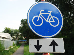 Verplicht fietspad