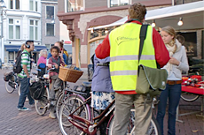 Fietsverlichtingsactie Zwolle