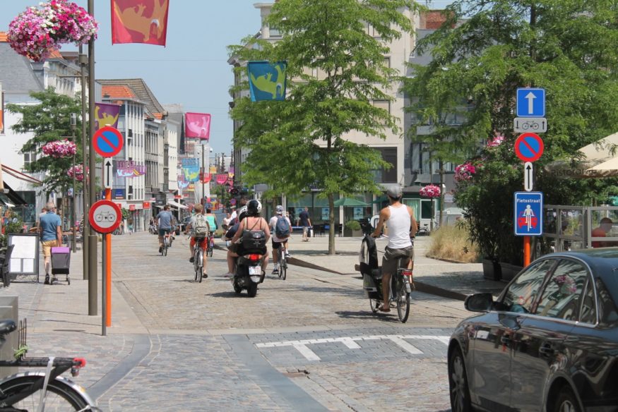 Fietsstraat-mechelen