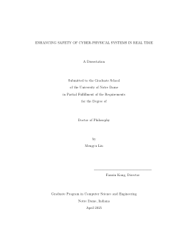 Enhancing Safety of Cyber-Physical Systems in Real Time