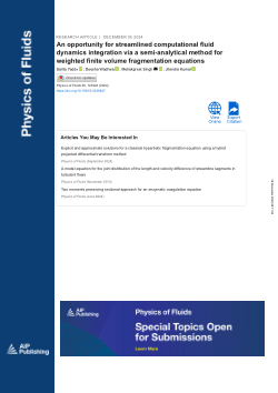 An opportunity for streamlined computational fluid dynamics integration via a semi-analytical method for weighted finite volume fragmentation equations