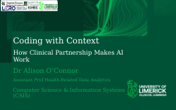 Coding with Context How Clinical Partnership Makes AI Work