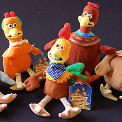 Figurine Aardman Chicken Run - Fowler - 1999 - Très Bon état - Collection