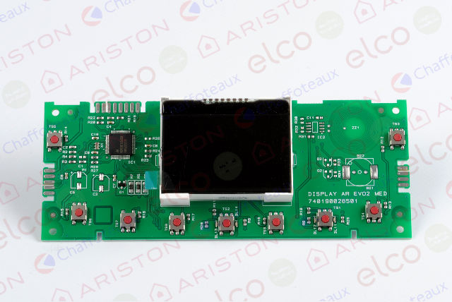 Ariston Display PCB - 65115776-04