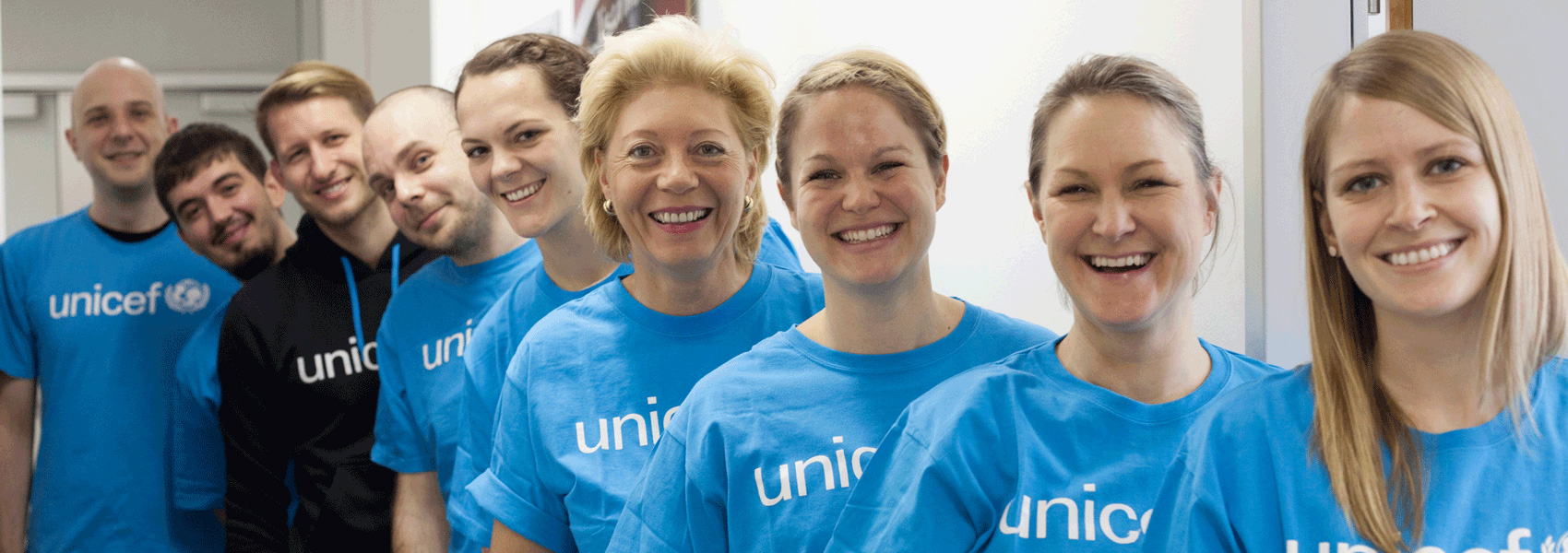 Das Team von UNICEF Österreich stellt sich vor.