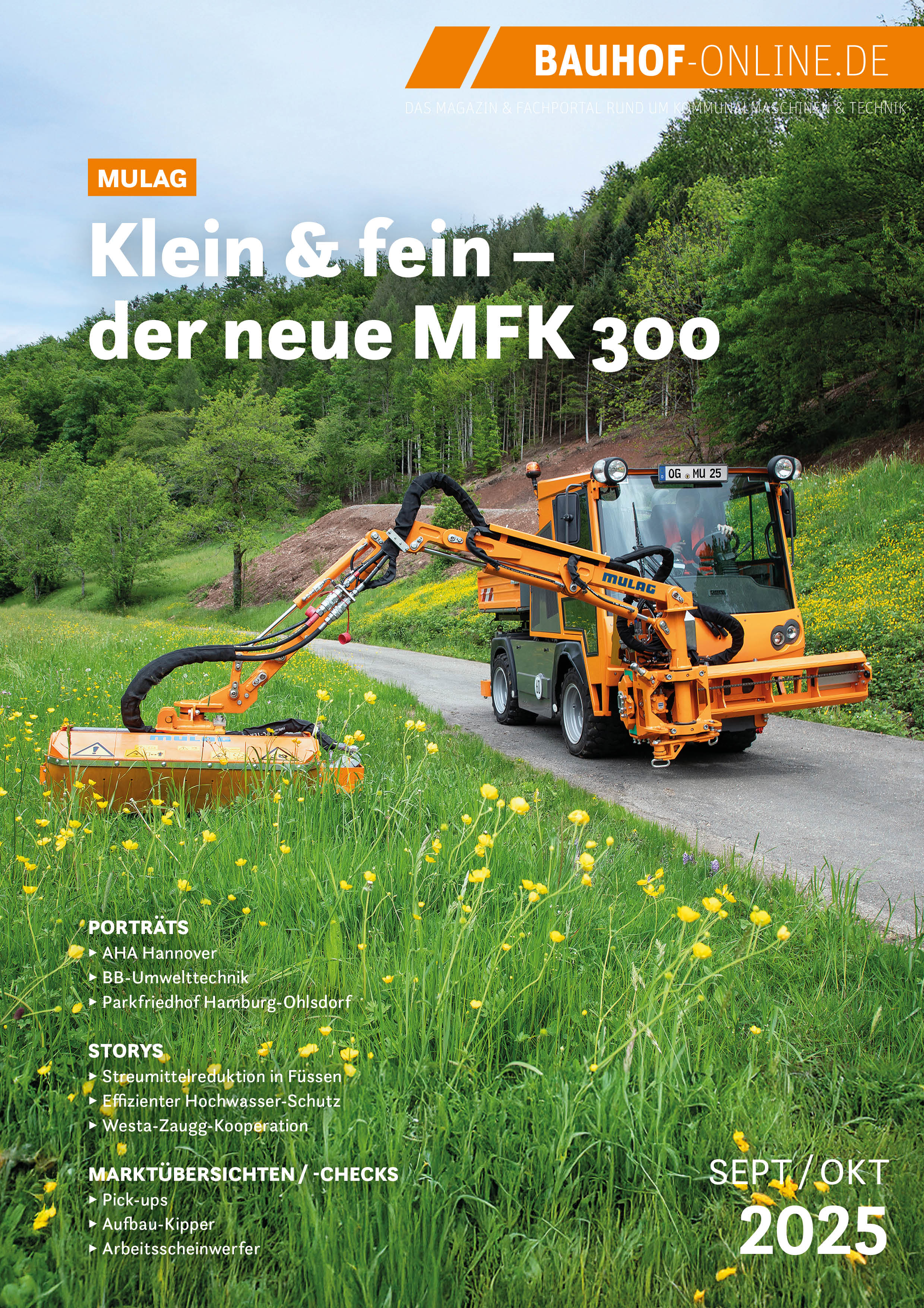 Magazin-Titelseite