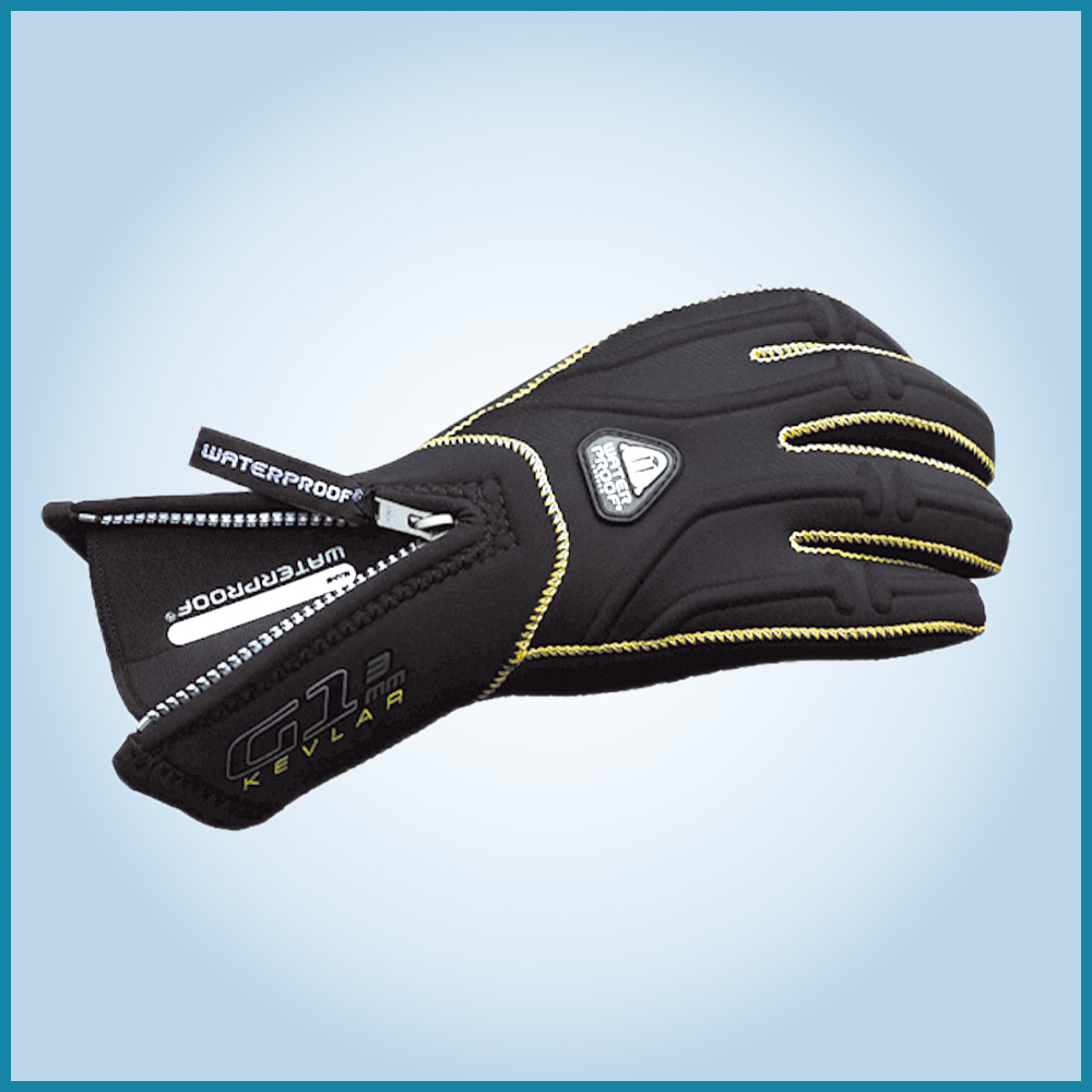 Waterproof G1 Kevlar Aramid 5 Finger 3mm