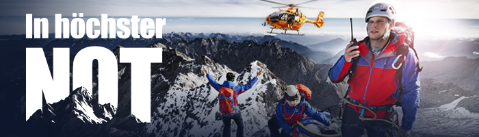 Rettungskräfte der Bergwacht Grainau am Zugspitz-Jubiläumsgrat | Bild: ©BR/Timeline Production