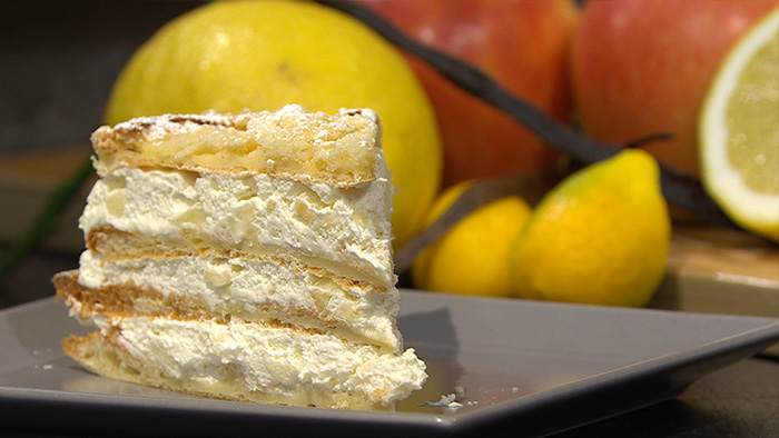 Apfel-Vanille-Torte