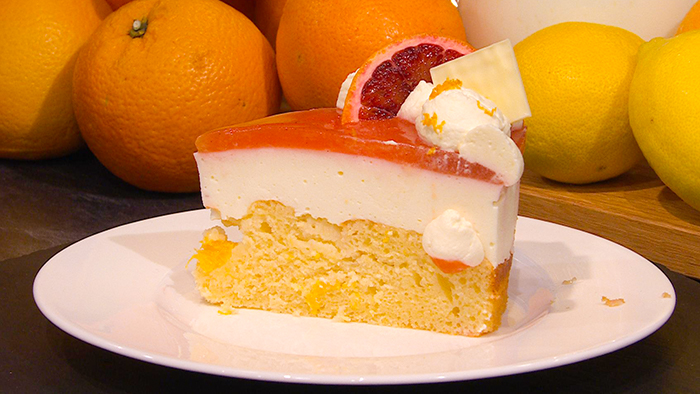 Blutorangen-Kuchen