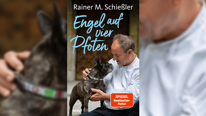 Cover des Buches "Engel auf vier Pfoten" von Pfarrer Rainer M. Schießler / Verlag bene!