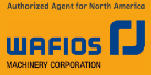Logo WAFIOS Machinery Corporation, Authorized Agent for North-America