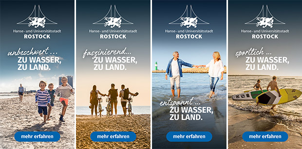 Online-Kampagne 2022 für die Destination Rostock & Warnemünde