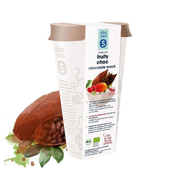 fruity choc snack