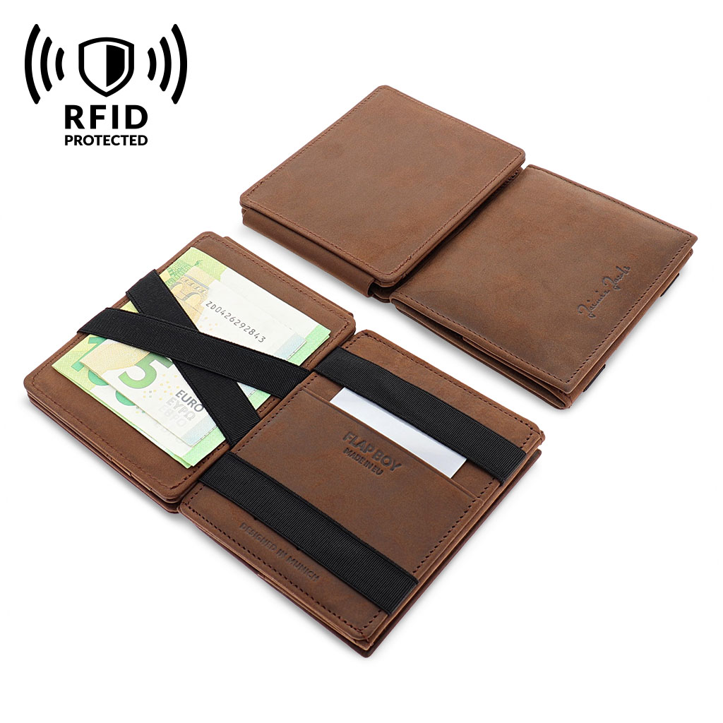 Jaimie Jacobs Flap Boy XL – Nubuk Dunkelbraun | Schwarz