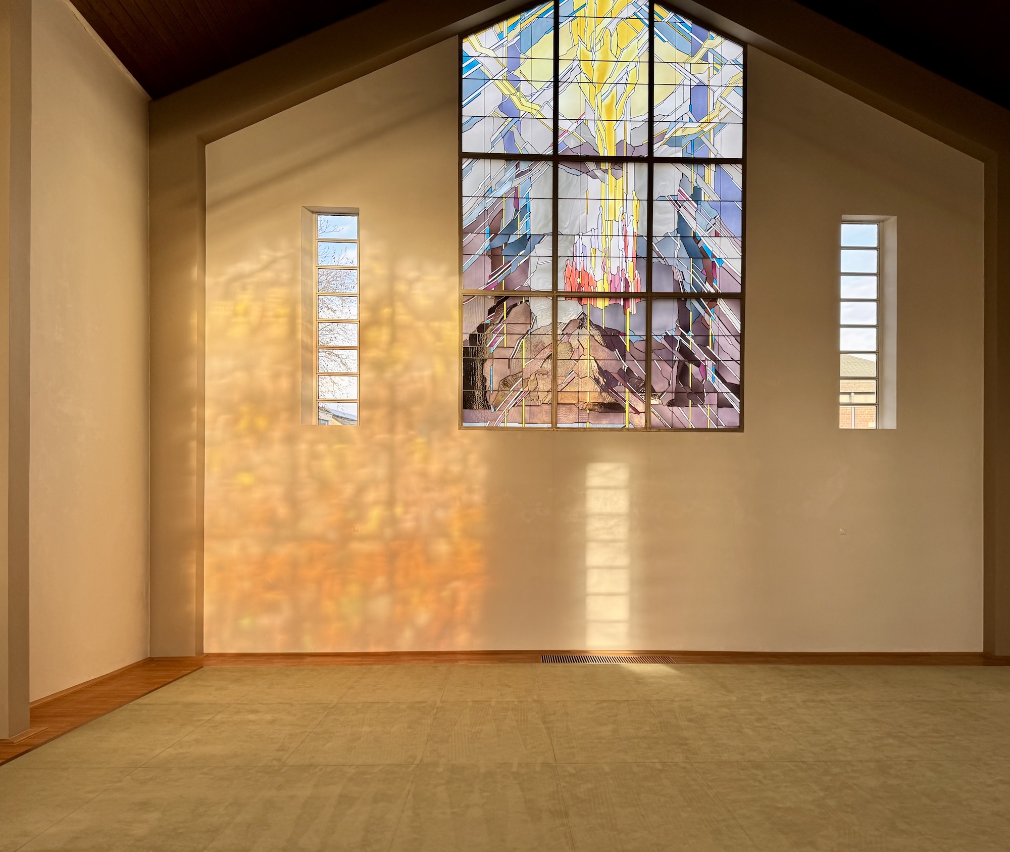 Die Ostseite gestern Nachmittag