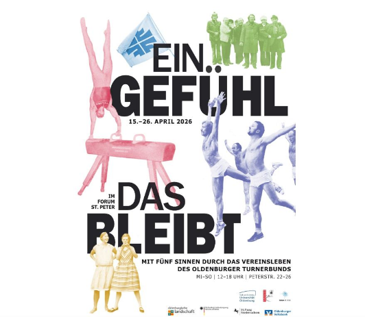 Plakat zur Ausstellung "Ein Gefühl, das bleibt"