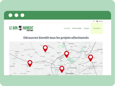 Le Bon Moment - Carte interactice