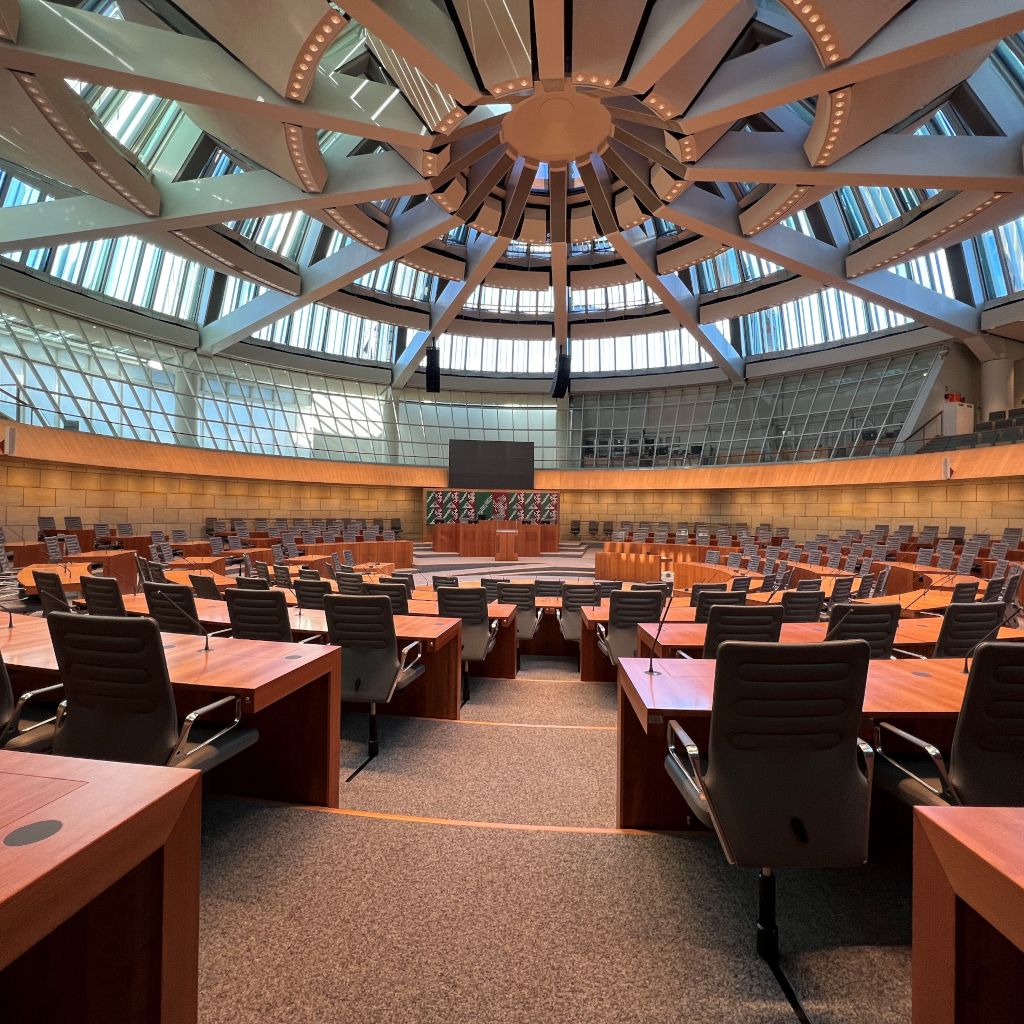 Plenarsaal Landtag NRW