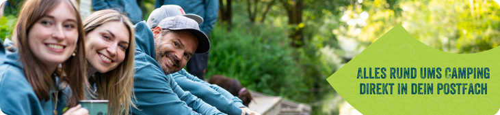 Newsletter Anmeldung Campingfreunde