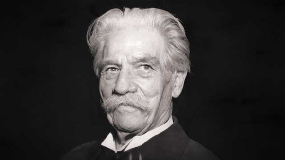 Friedensnobelpreisträger Albert Schweitzer