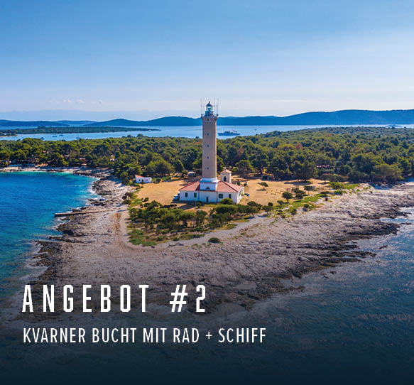 Angebot #2 Kvarner Bucht mit Rad + Schiff