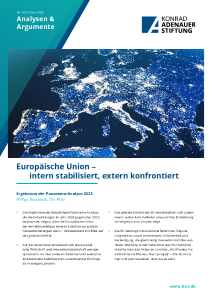 Europäische Union – intern stabilisiert, extern konfrontiert