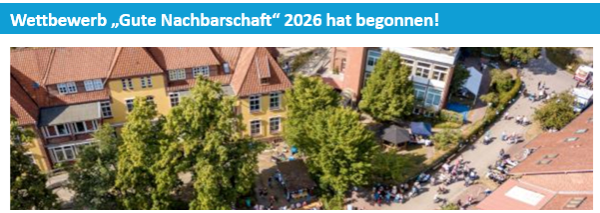 Wettbewerb Nachbarschaft und Quartier 2026