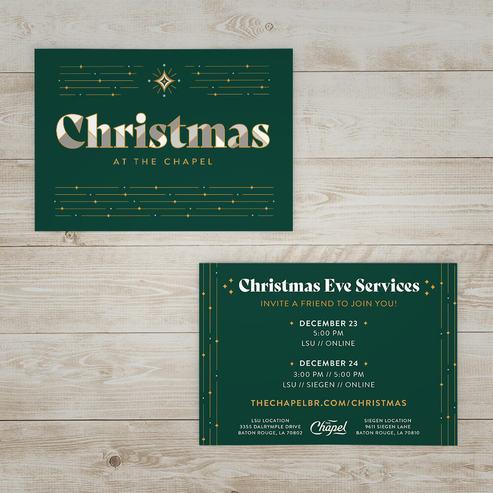 Example of 4” x 6” Landscape Postcard