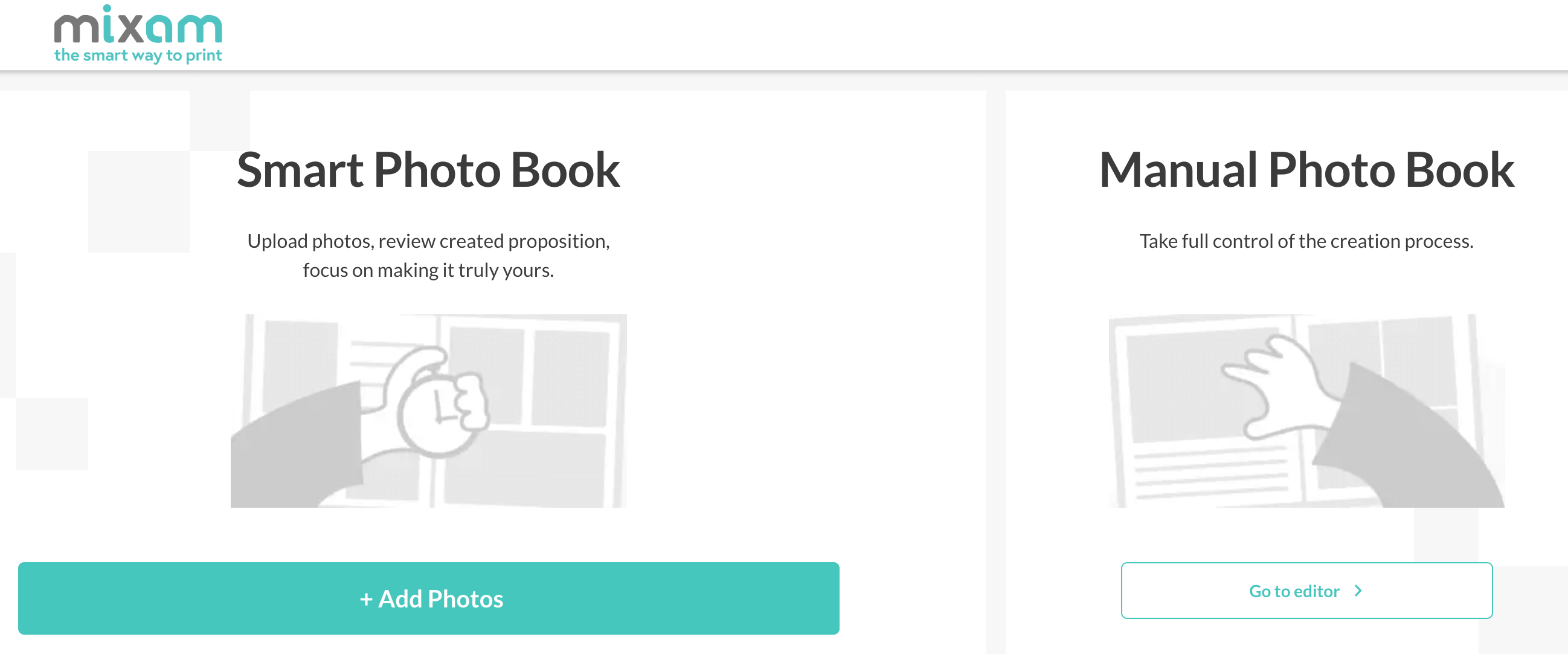 Mixam's Photo Book Editor