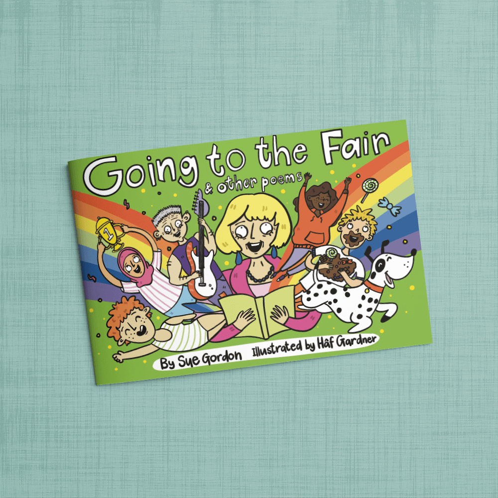 A perfect bound booklet for charity