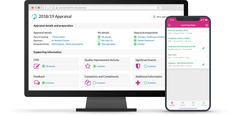 Appraisal Toolkit overview and Learning Diary app
