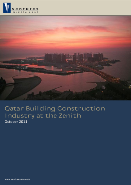 Report: Qatar Building Construction Industry at the Zenith October 2011