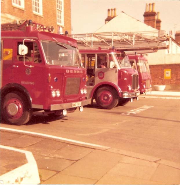 Caversham road Fire Station 1977
