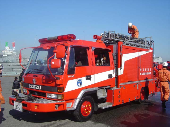 Tokyo Fire brigade Isuzu Rescue 73 Edagawa