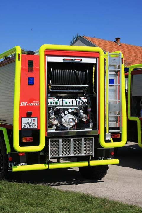 Fire brigade Zagreb Mercedes Unimog 