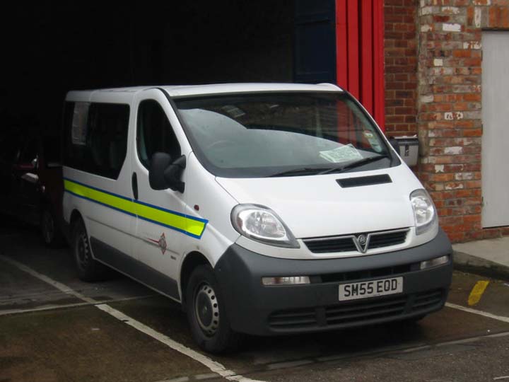 Strathclyde Vauxhall Vivaro  Minibus