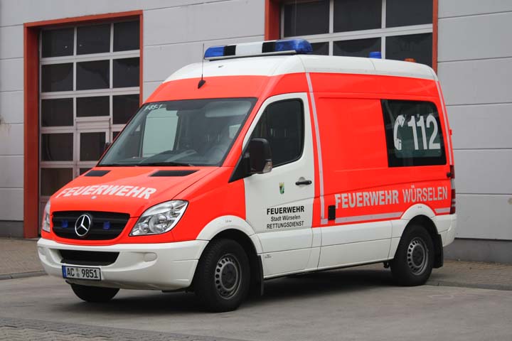 Feuerwehr Stadt Würselen Mercedes Ambulance