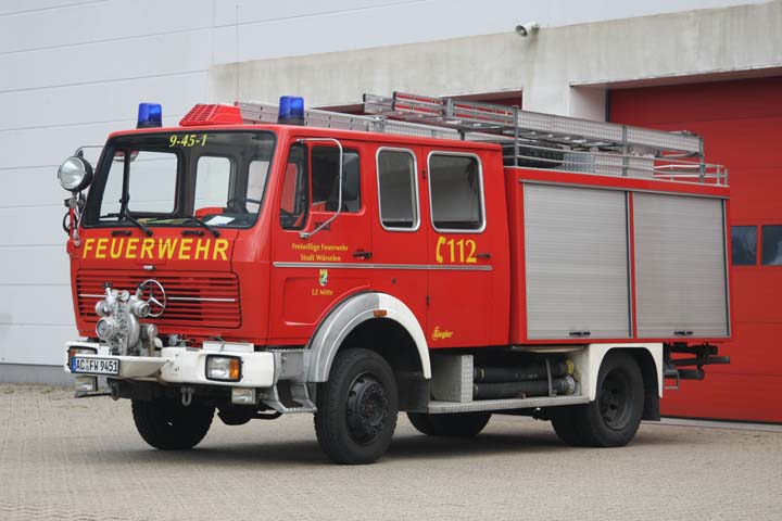 Feuerwehr Stadt Würselen Mercedes LF16ts