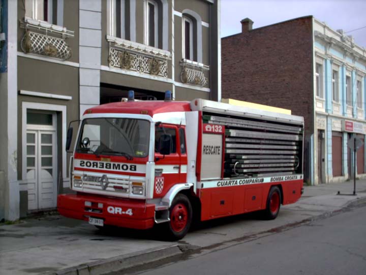 Bomberos Punta Arenas Chile Ladder Carrier