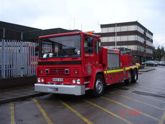 West Midlands Fire Service wrecker