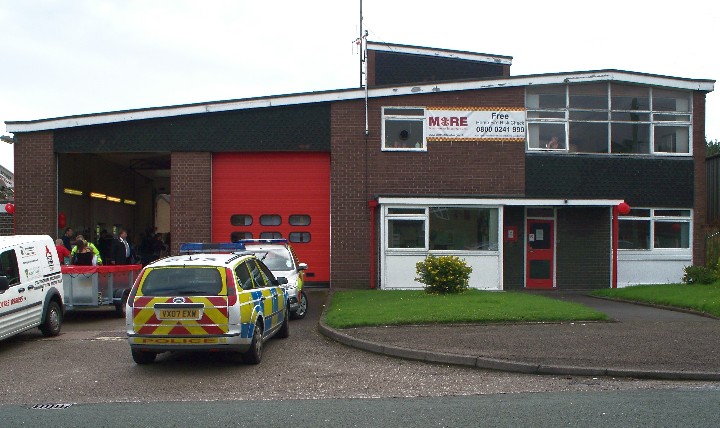 STAFFORDSHIRE F&RS, KIDSGROVE FIRE STATION