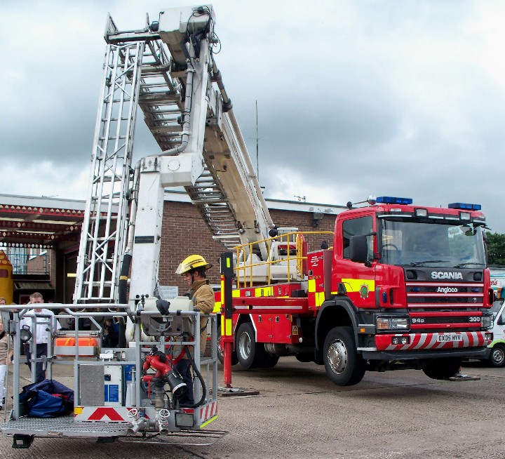 STAFFORDSHIRE F&RS, LONGTON 6 at open day
