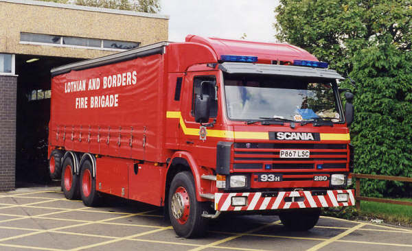 L & B Scania Incident Support Unit