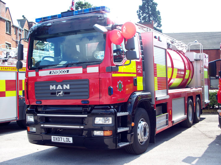 STAFFORDSHIRE FIRE & RS, Bulk Fluid Carrier BFC