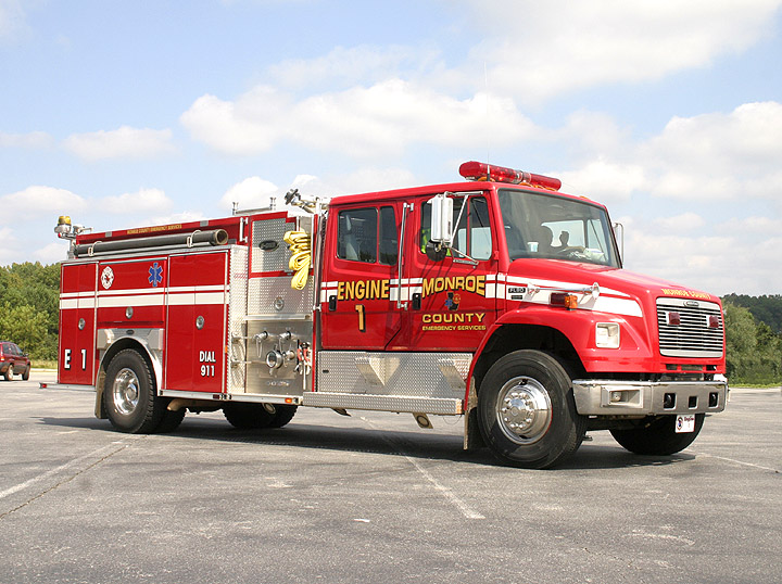 Fire Engines Photos Monroe County, GA E1